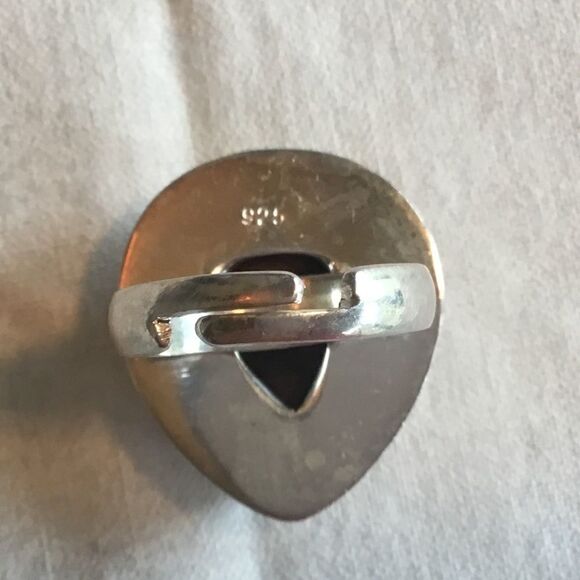 NWOT. Sterling Silver Ocean Jasper Ring - Picture 6 of 13